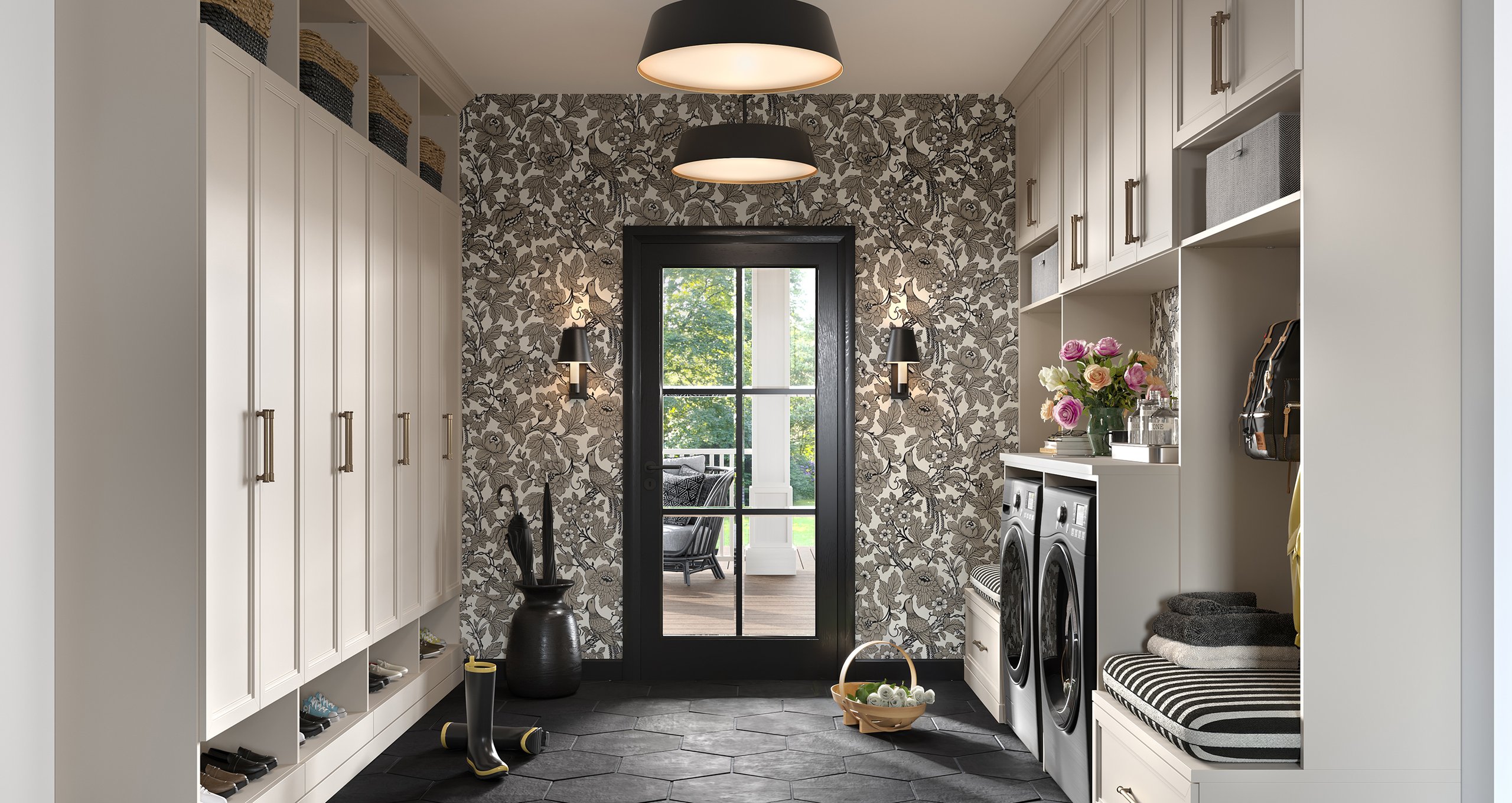 Cómo darle un toque sorprendente a los recibidores y salas de entrada |  California Closets, image size:2560x1360