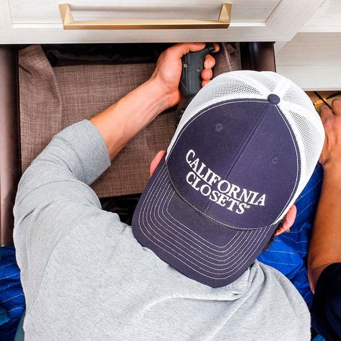 Our desginers, installers and engineers make the difference and set us apart from the competition at California Closets