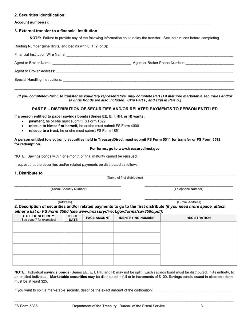 Large thumbnail of FS Form 5336 - Nov 2021