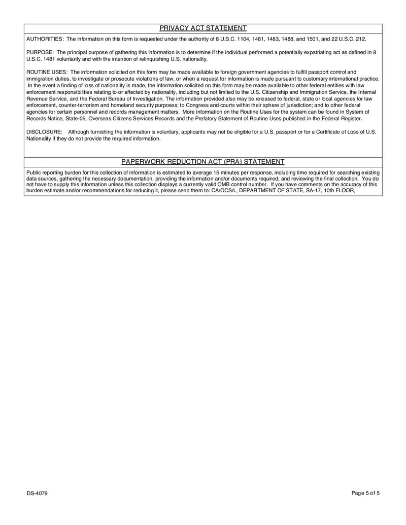 Large thumbnail of Form DS-4079 - Jul 2020