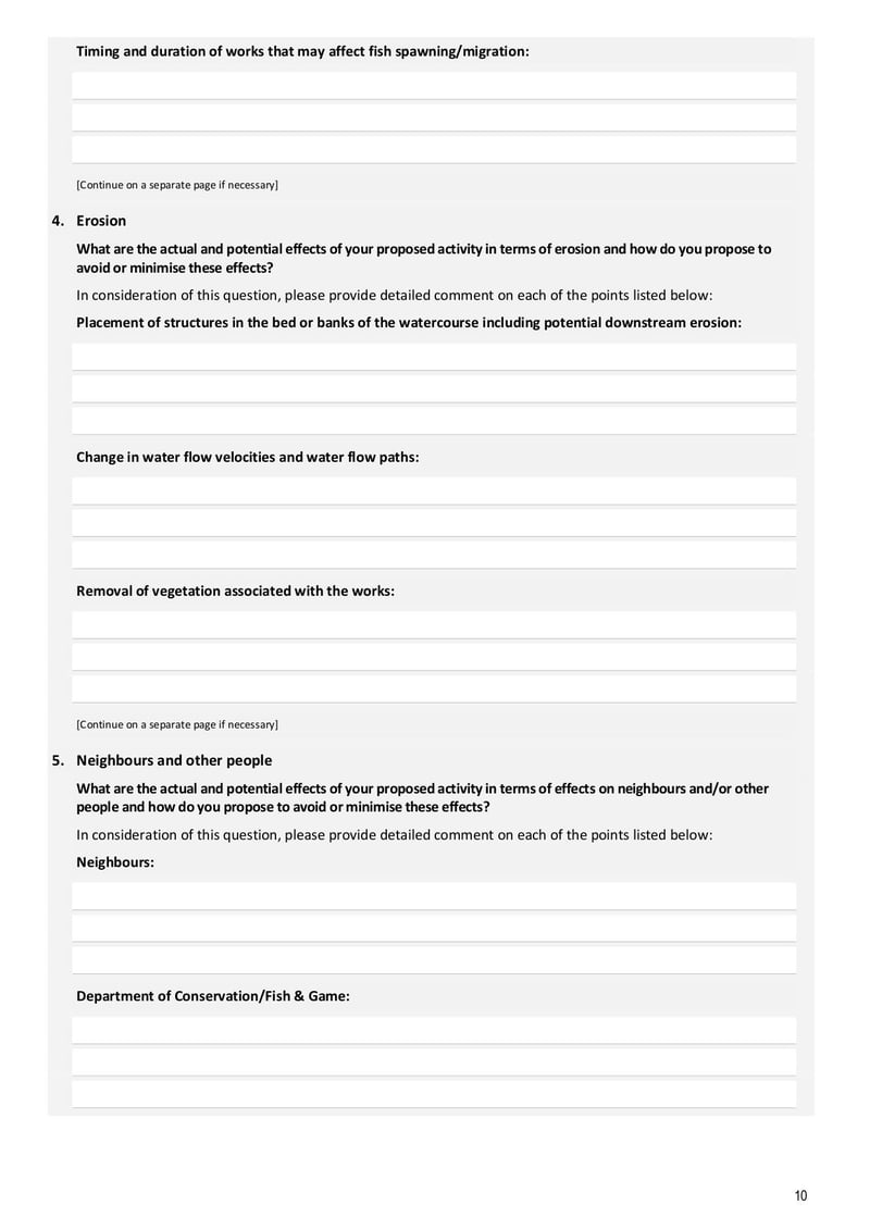 Large thumbnail of Form 6c Land Use Consent Application to Construct a Bridge, Culvert or Pipe in the Bed of a Watercourse or Lake - Mar 2021