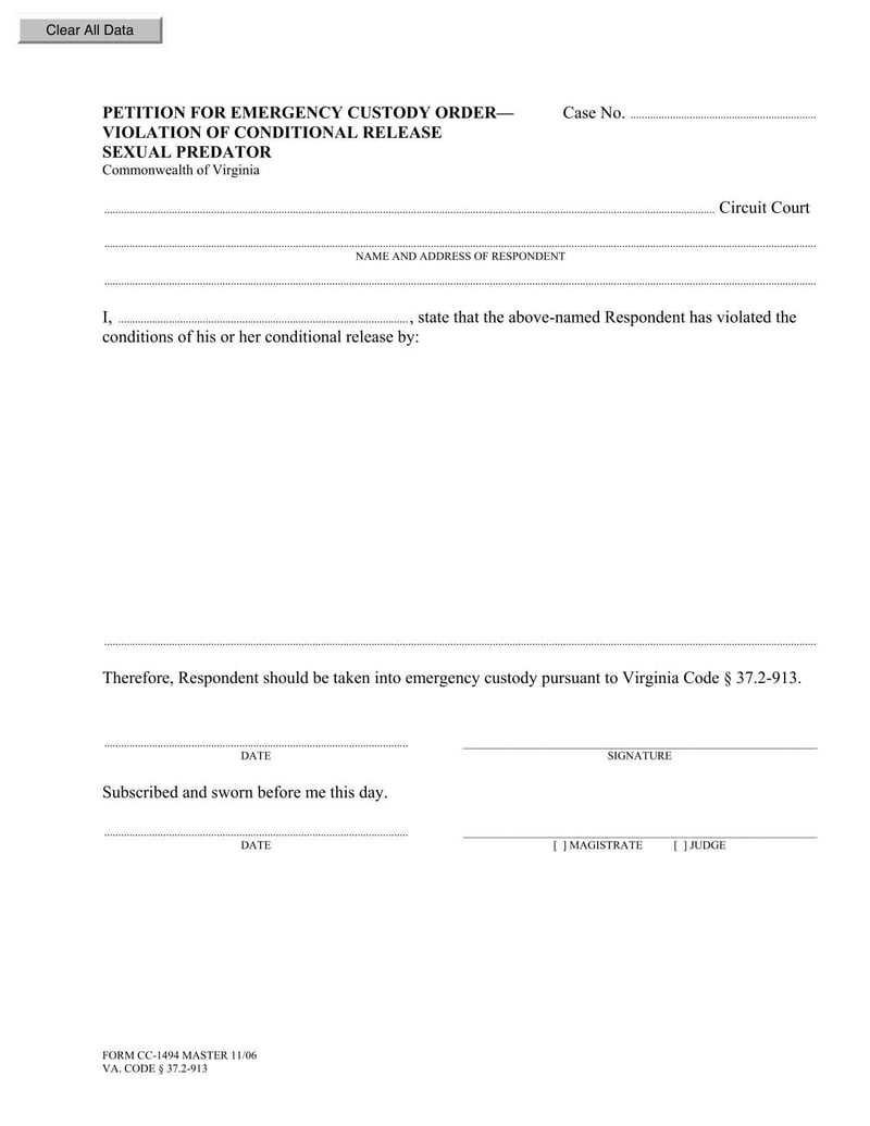 Large thumbnail of Form CC-1494