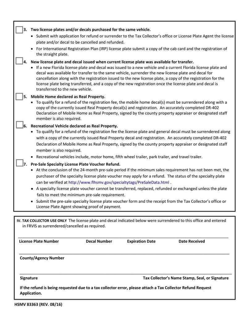 Large thumbnail of Form HSMV 83363