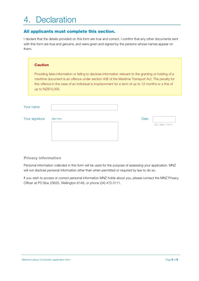 Large thumbnail of MLC Certificate Application Form - Jul 2019