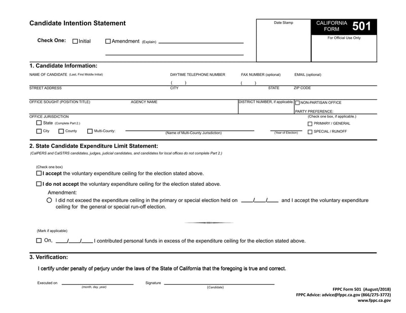 Large thumbnail of Form 501
