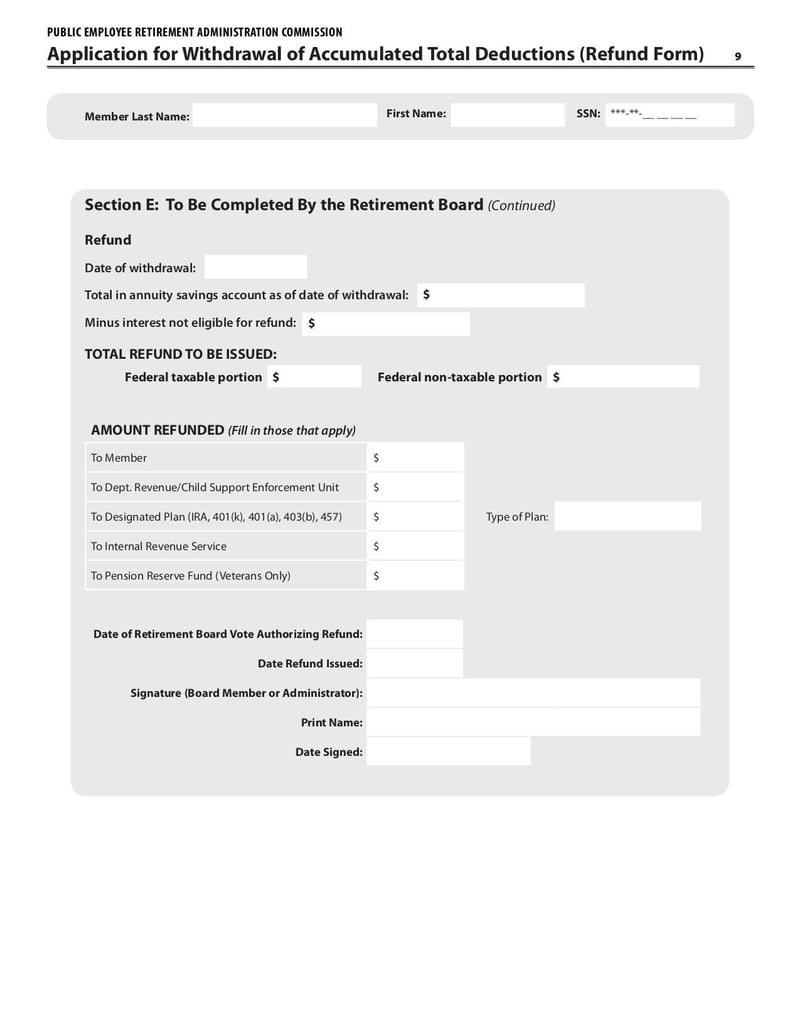 Large thumbnail of Refund Withdrawal Form - Jun 2021