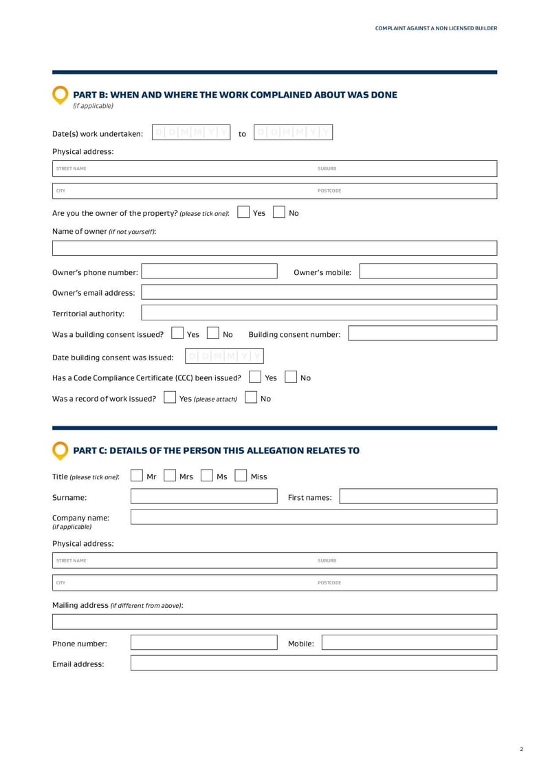 Large thumbnail of Complaint Against a Non-Licensed Builder - Sep 2022
