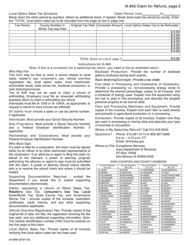 Large thumbnail of Form IA 843