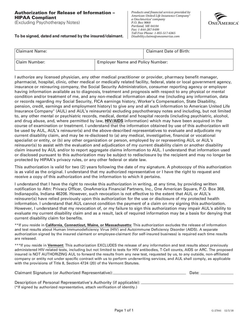 Large thumbnail of Form G-28203 - Feb 2019