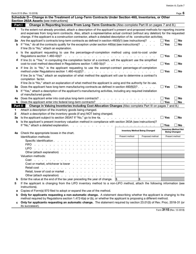 Large thumbnail of Form 3115 - Dec 2022
