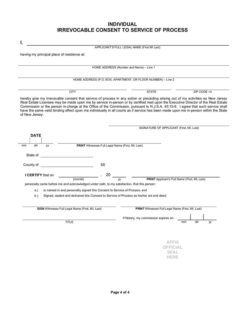 Large thumbnail of Referral Agent Application for Reinstatement/Transfer, Name Change - Sep 2014