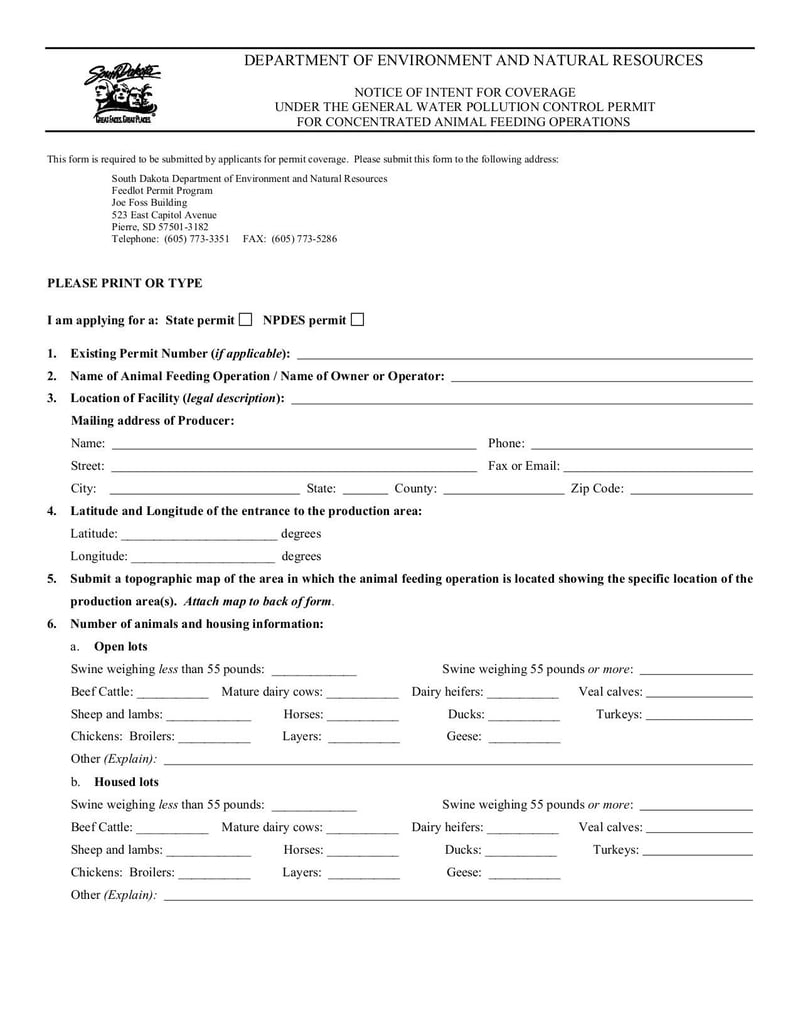 Large thumbnail of Notice of Intent for Coverage - Nov 2020