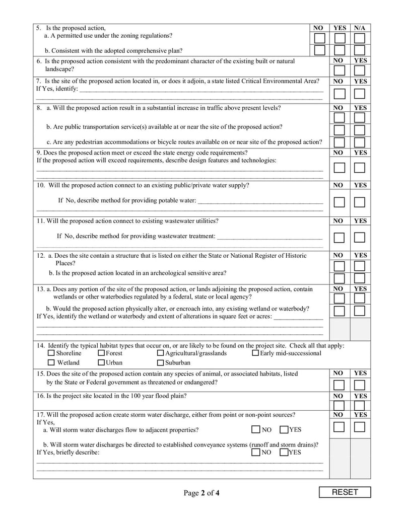 Large thumbnail of Environmental Assessment Form - Appendix B - Sep 2013