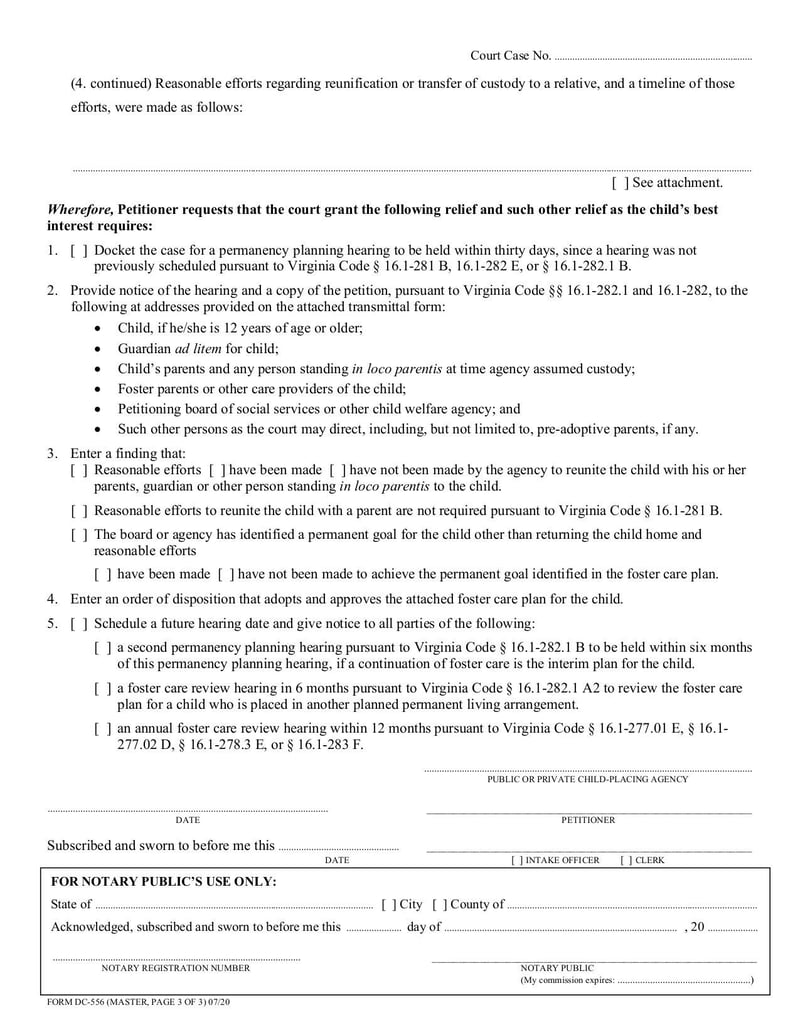 Large thumbnail of Form DC-556 - May 2021