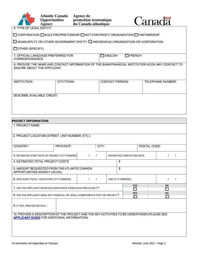 Large thumbnail of Canada Community Revitalization Fund (CCRF) Application Form - Jul 2021