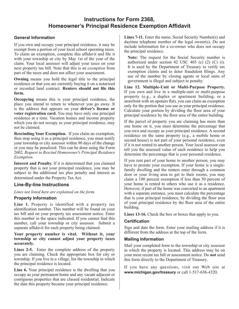 Large thumbnail of Form 2368