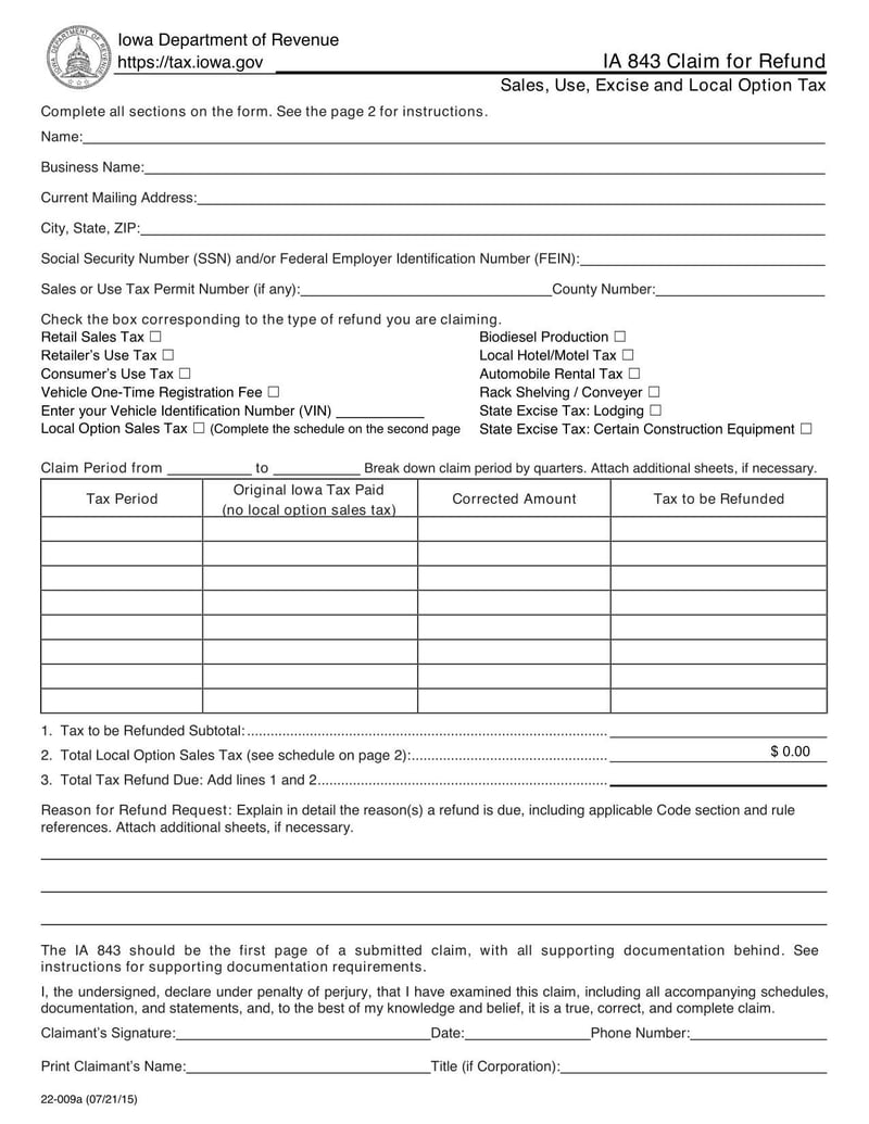 Large thumbnail of Form IA 843