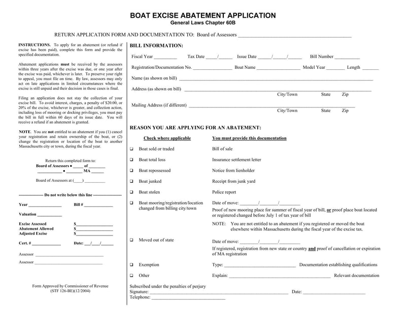 Large thumbnail of Form 126-BE (2012)