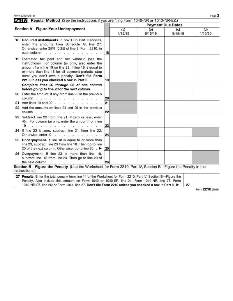 Large thumbnail of Form 2210 - Feb 2020