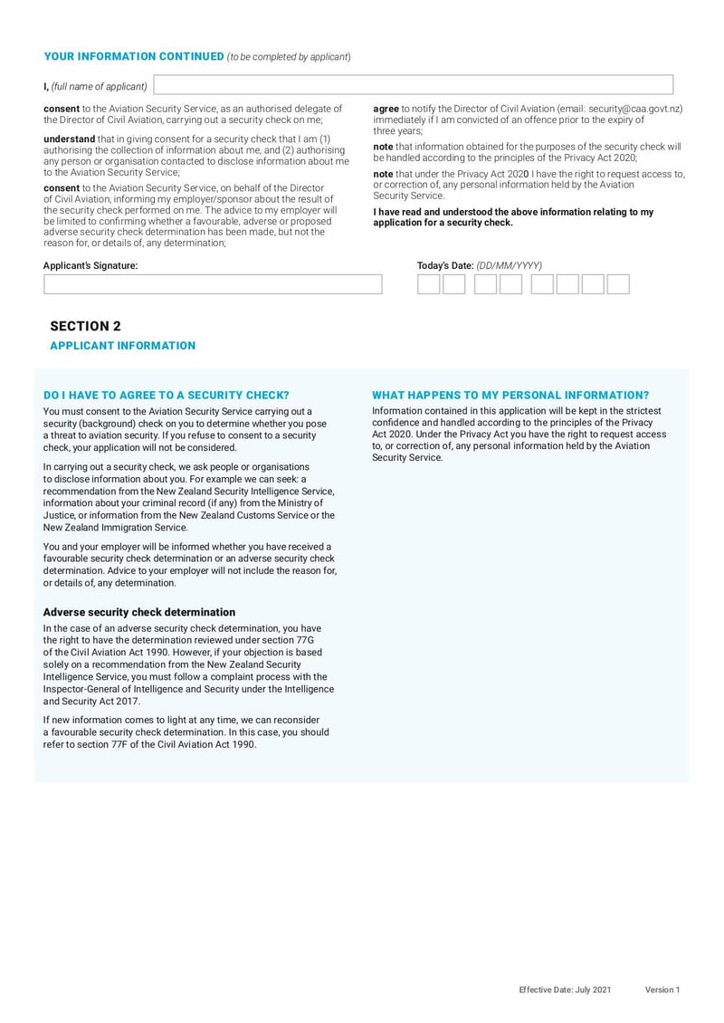 Large thumbnail of AVSEC RACA Security Check Consent Form - Jul 2021