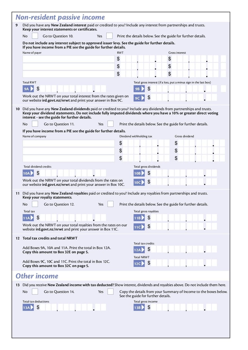 Large thumbnail of Form IR3NR - Mar 2022