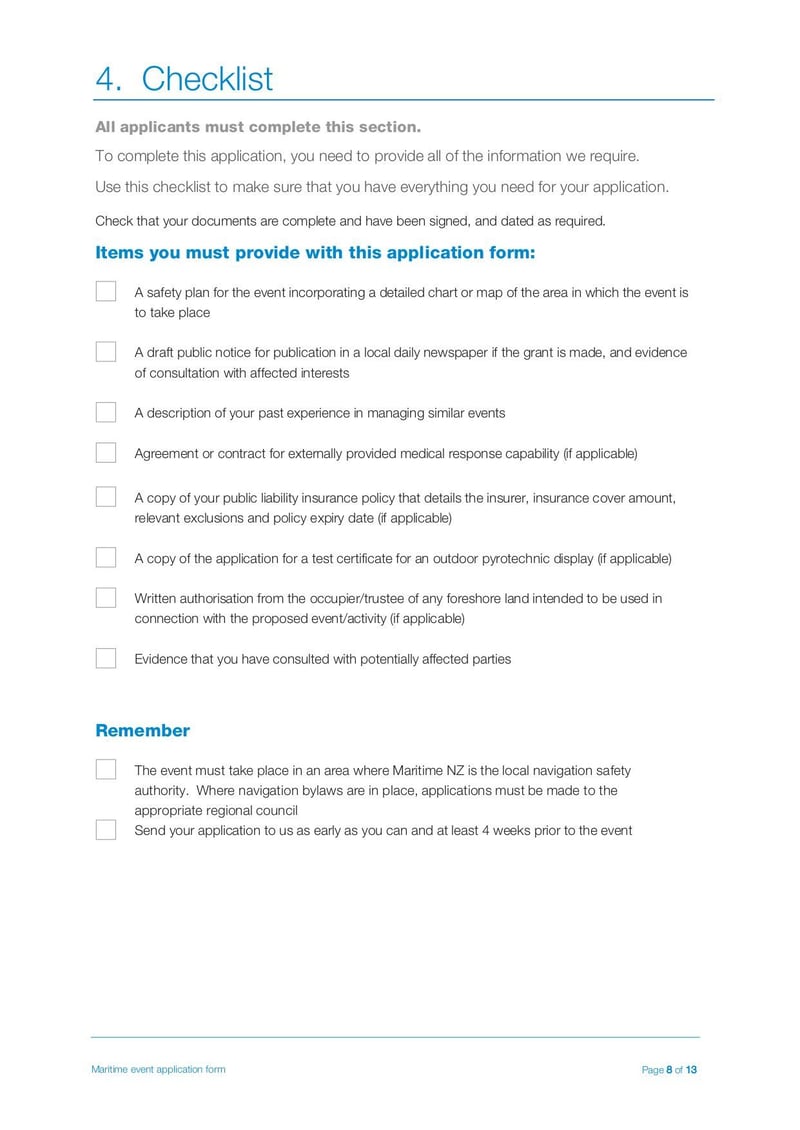 Large thumbnail of Maritime Event Application Form - Dec 2019
