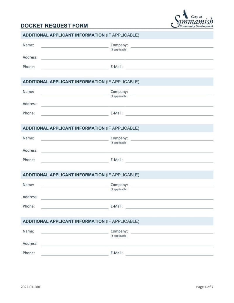 Large thumbnail of Docket Request Form - Jan 2022