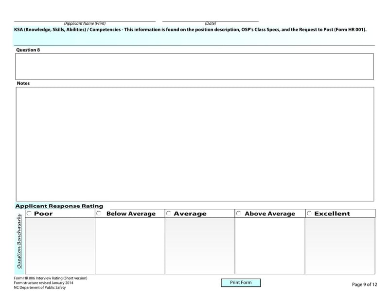 Large thumbnail of Form HR 006