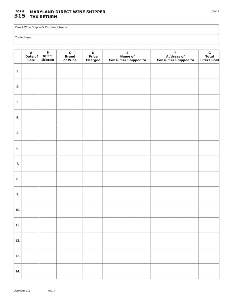 Large thumbnail of Form 315