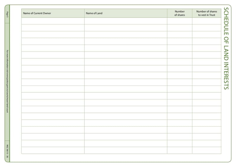 Large thumbnail of MLC Form 36 Application to Constitute a Whanau Trust - Apr 2021