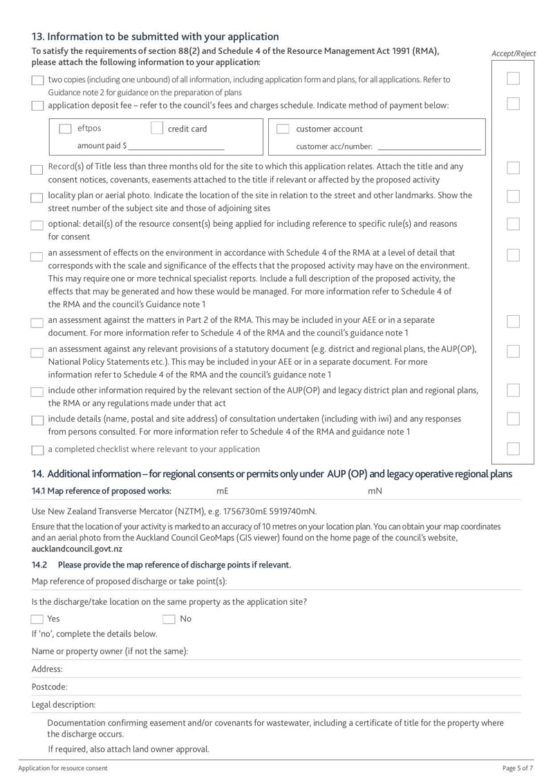Large thumbnail of Application for Resource Consent - Nov 2021