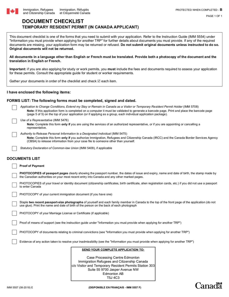 Large thumbnail of Form IMM5557E - Nov 2022