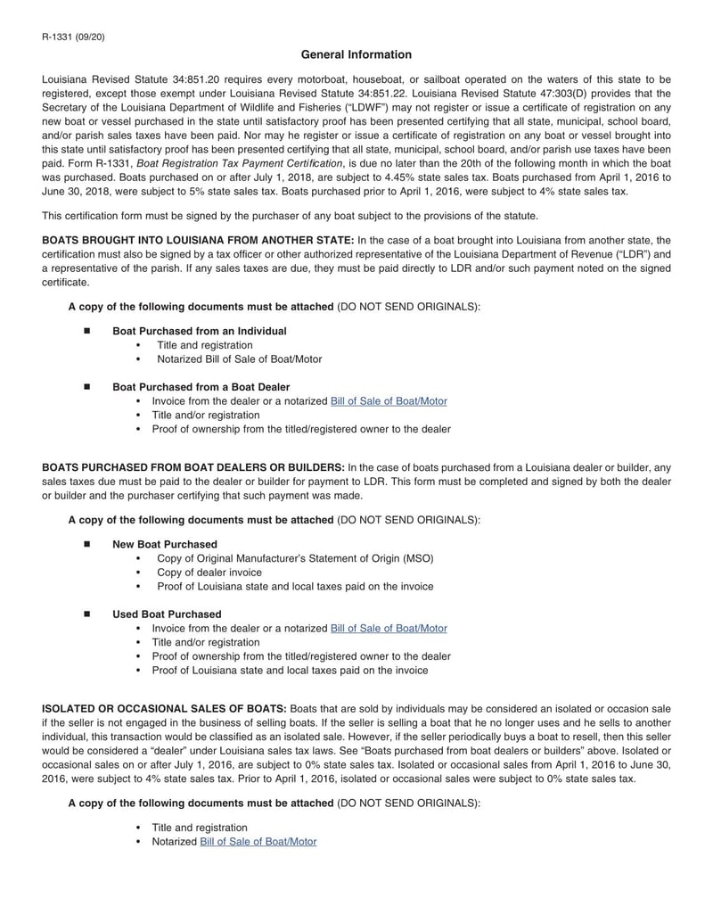 Large thumbnail of Form R-1331 (2020)