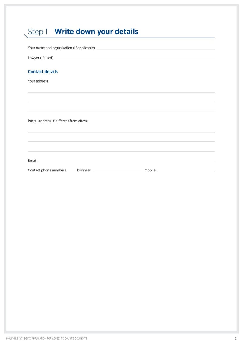 Large thumbnail of Application for Access to Court Documents - Dec 2017