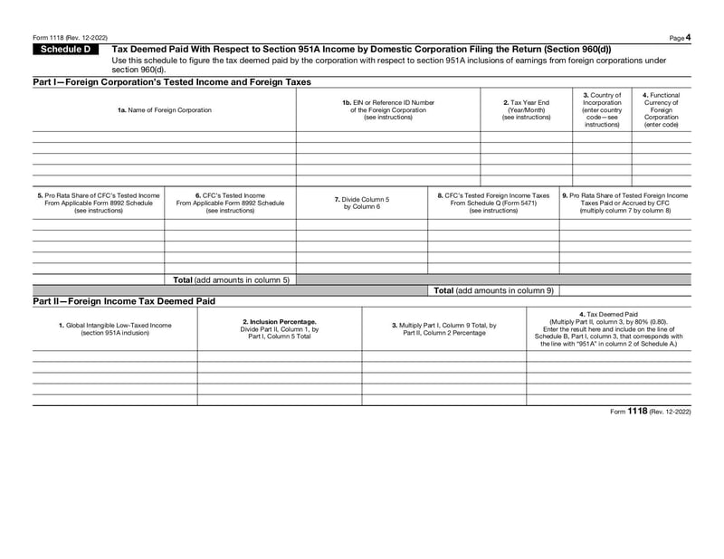 Large thumbnail of Form 1118 - Dec 2022