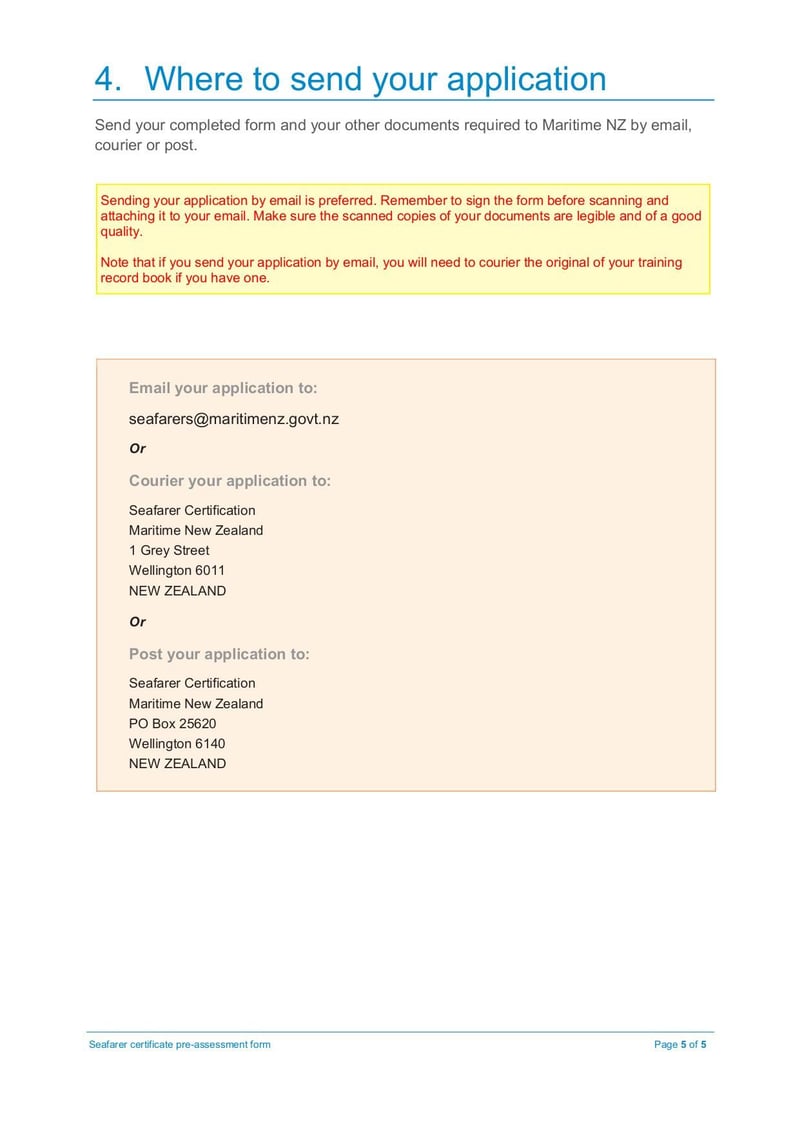 Large thumbnail of MSF119 Pre-Assessment Application Form - Nov 2020