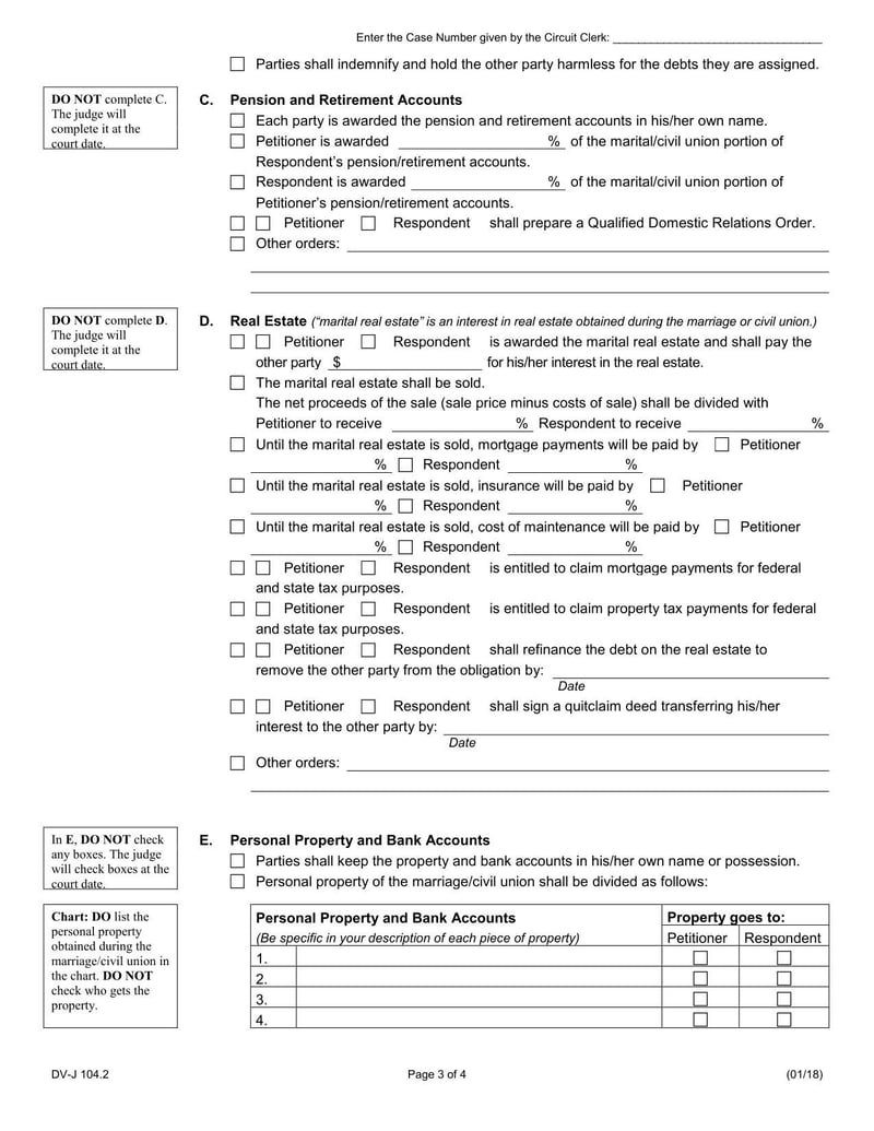 Large thumbnail of Form DV-J 104.2