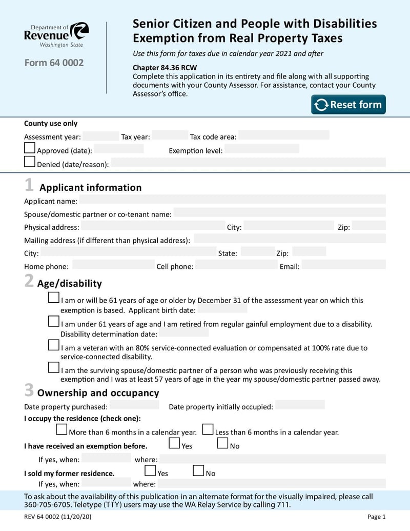 Large thumbnail of Form 64 0002 - Dec 2020