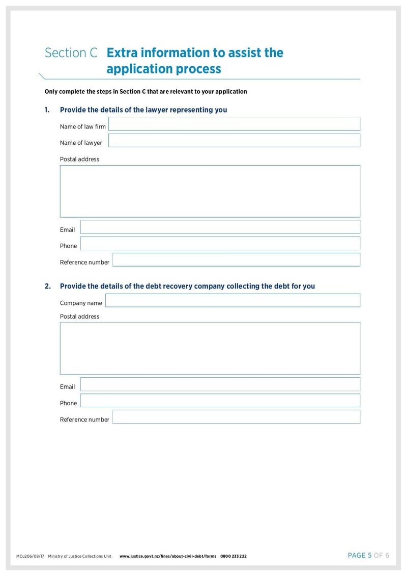 Large thumbnail of Application Form to Vary Suspend Cancel Attachment Order - Aug 2017