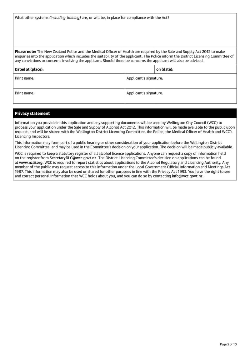 Large thumbnail of Application for Renewal and/or Variation of an Off-Licence - Sep 2021