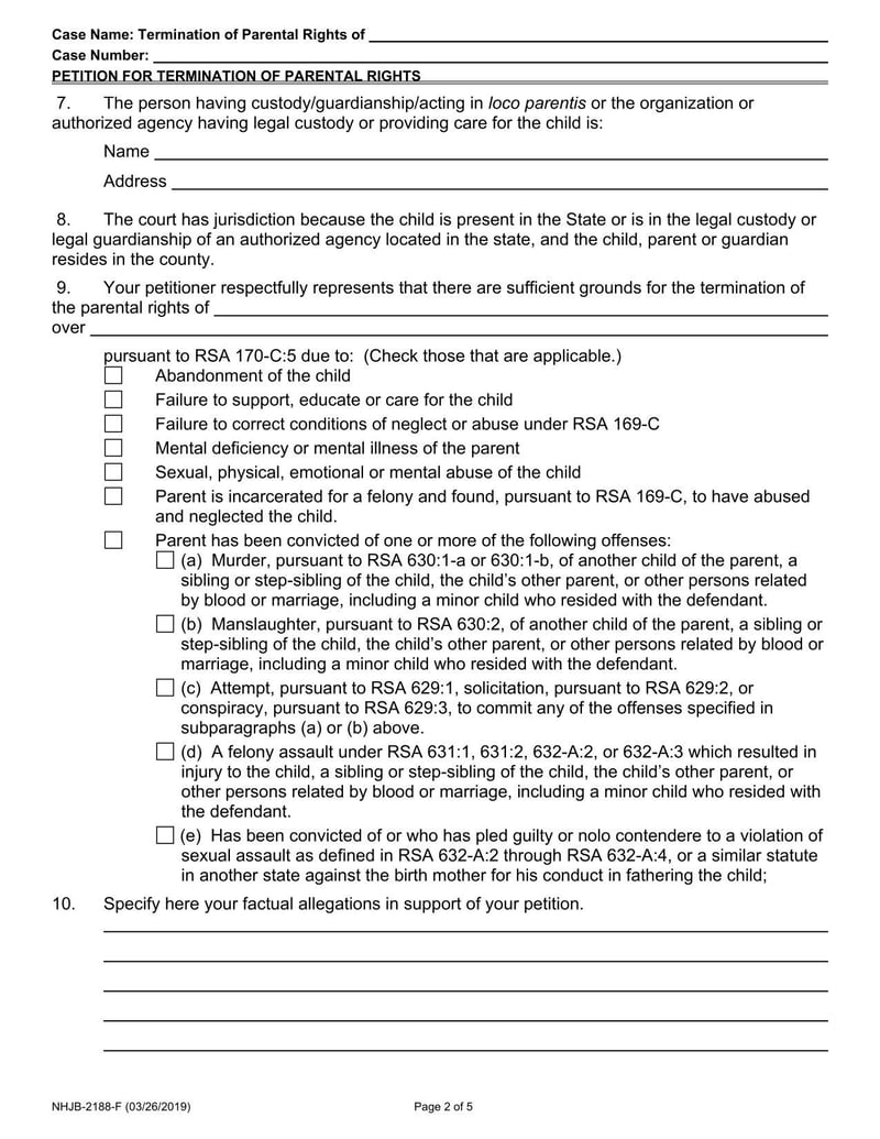 Large thumbnail of Form NHJB-2188-F