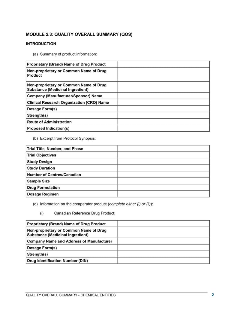 Large thumbnail of Quality Overall Summary Chemical Entities - Apr 2004