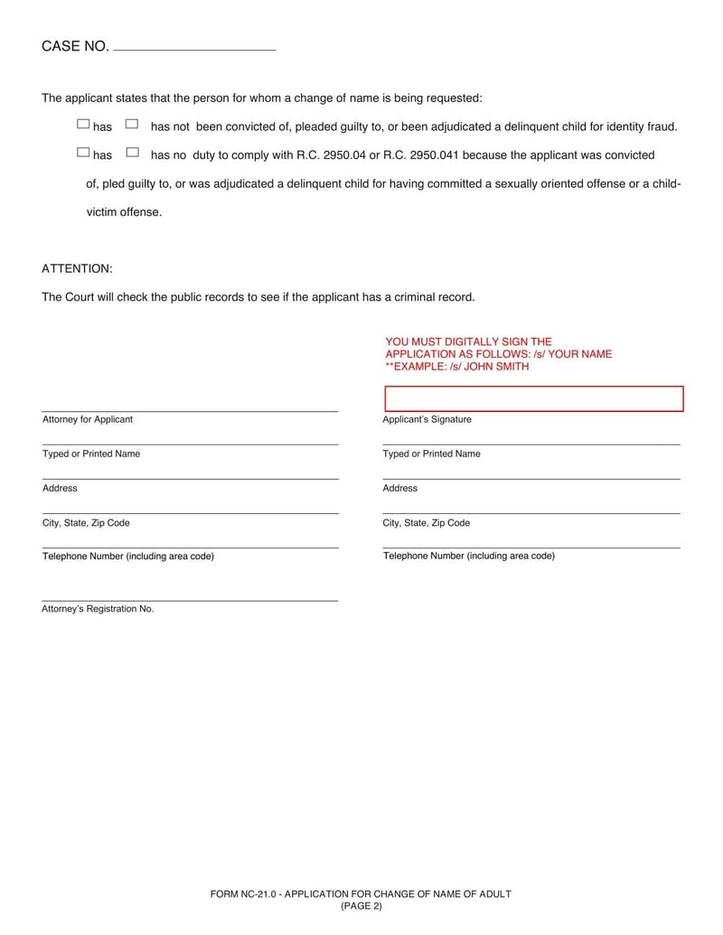 Large thumbnail of Form NC-21.0