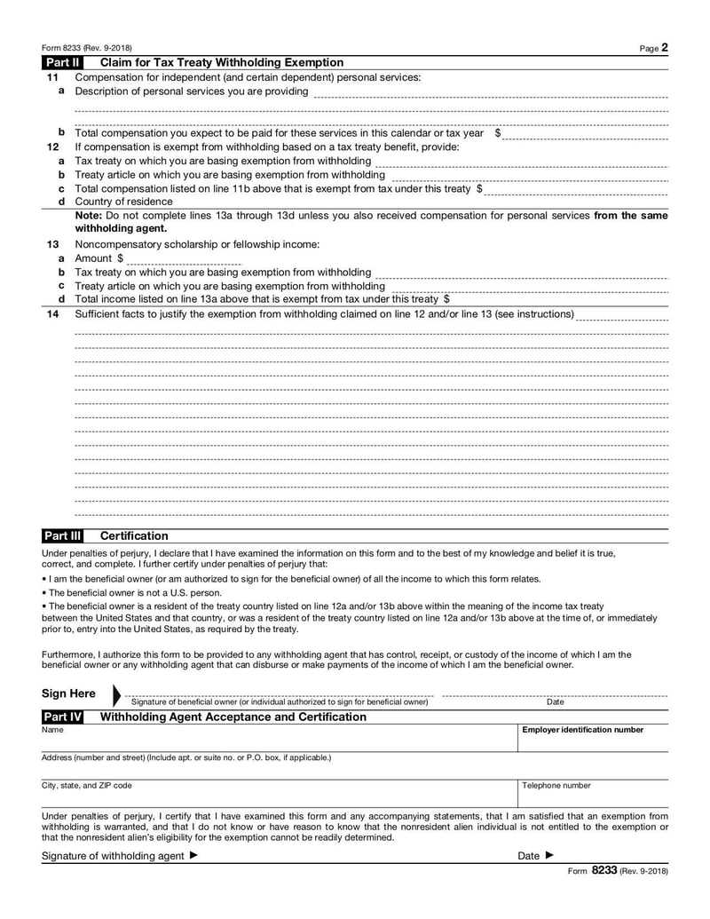 Form 8233 | Fill and sign online with Lumin