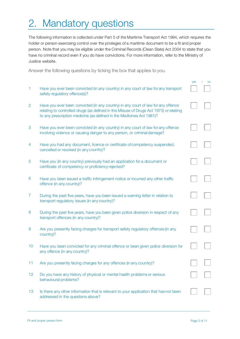 Large thumbnail of Fit and Proper Person MNZ Form - Apr 2021