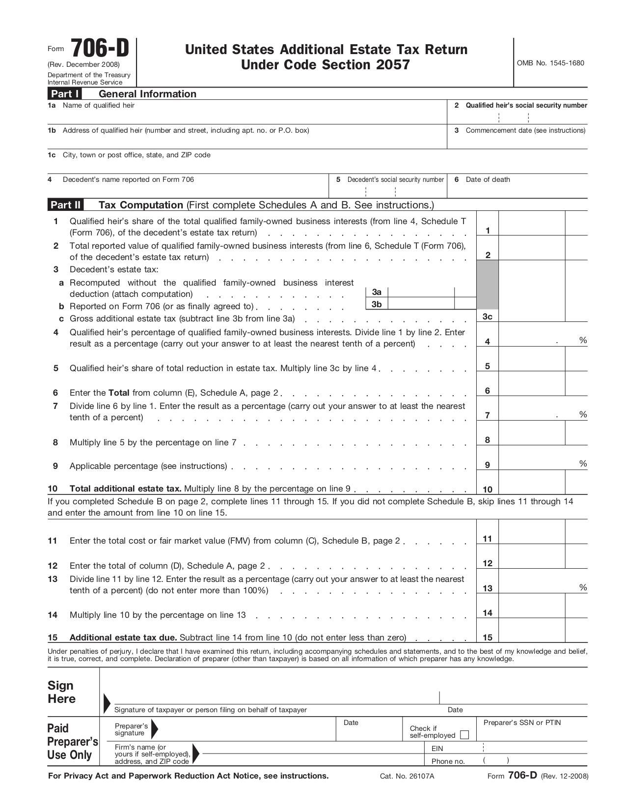 Form 706-D | Fill and sign online with Lumin