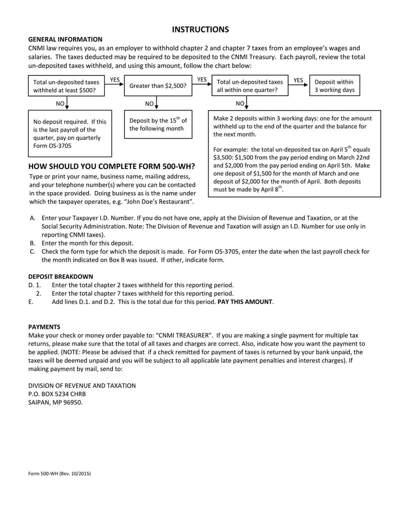 Large thumbnail of Form 500 - WH