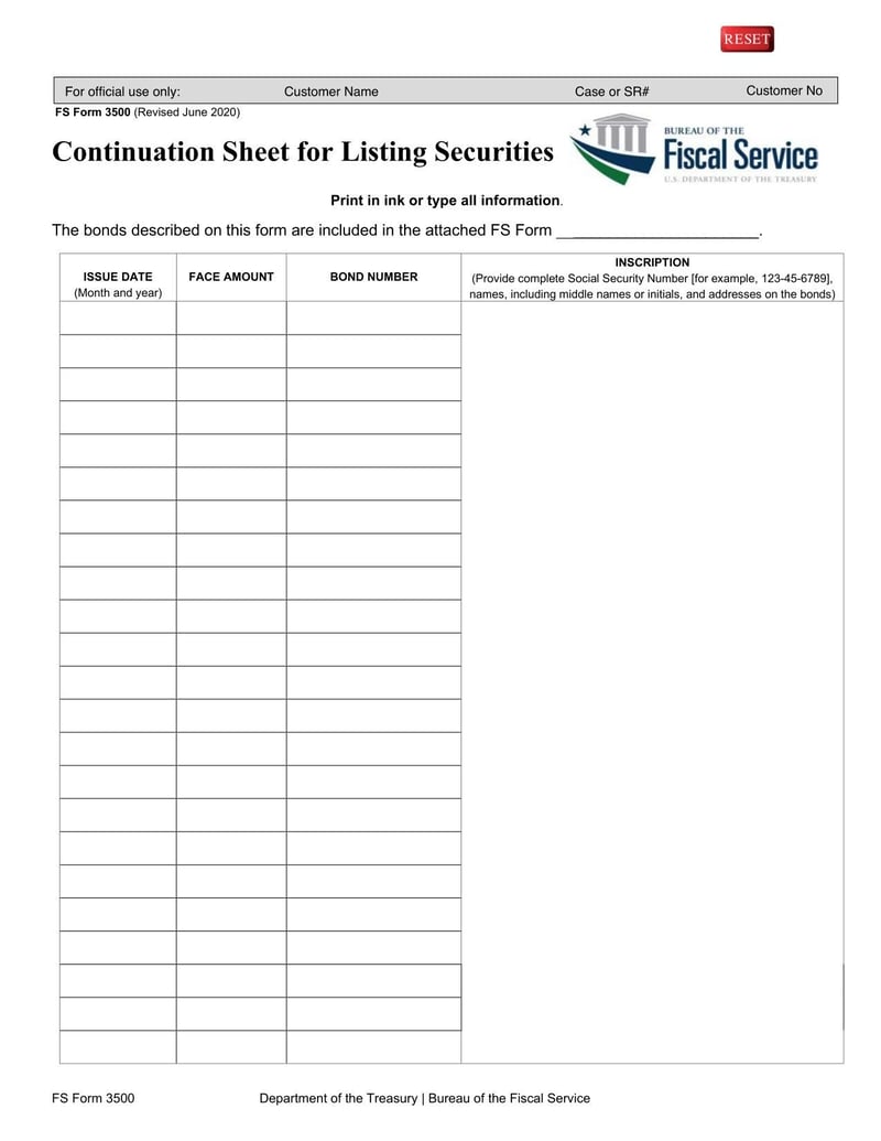 Large thumbnail of FS Form 3500
