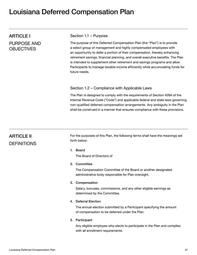 Louisiana Deferred Compensation Plan for enrollment, contribution changes or beneficiary updates