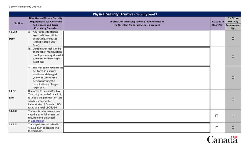 Large thumbnail of Physical Security Directive - Mar 2019